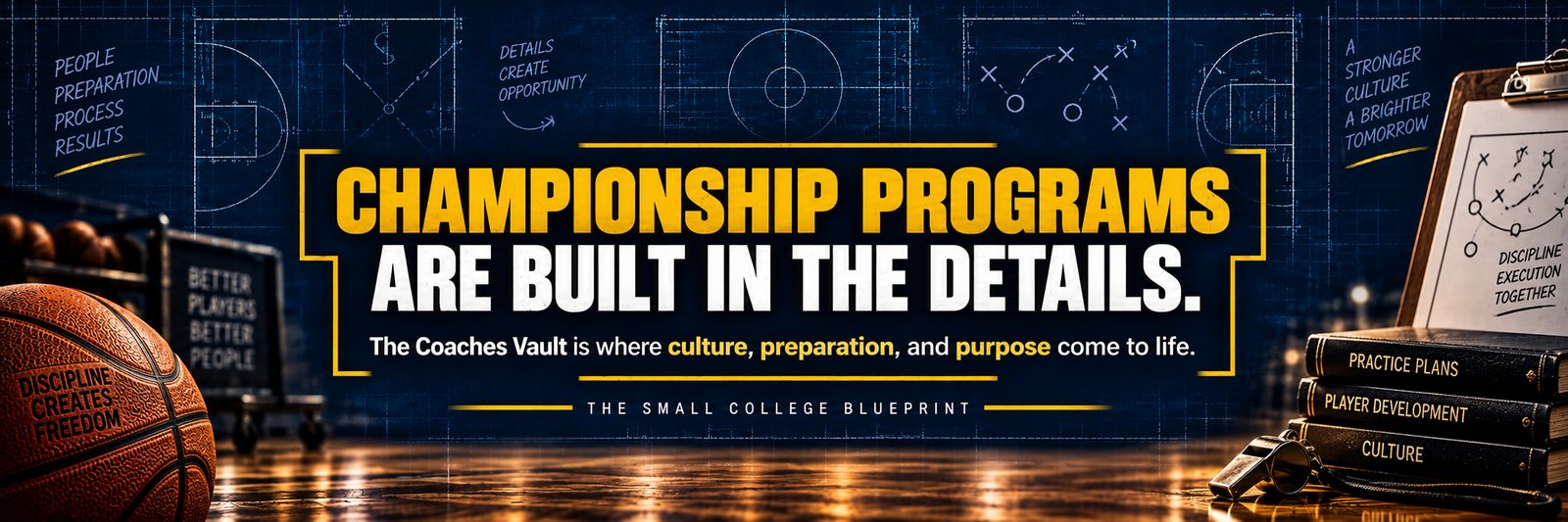 Start building your program with the Coaches Resource Vault